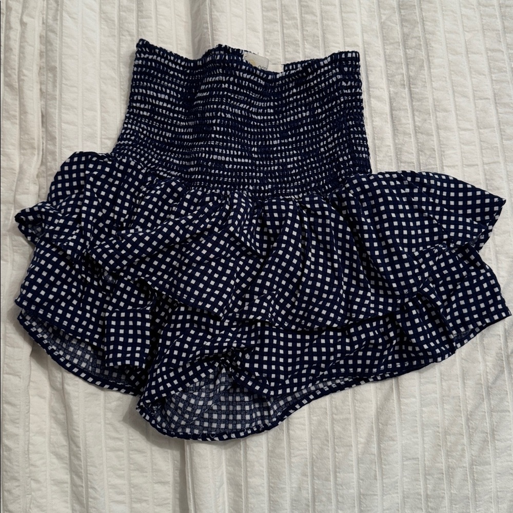 Ocean Drive Kids Swimwear - Dark Blue and White